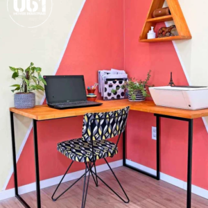 Mesa de Computador Industrial em "L"