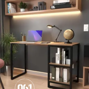 Mesa para Computador Industrial com 2 Prateleiras