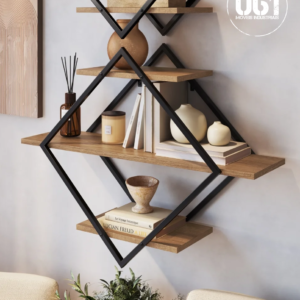 Prateleira Losango Industrial 3 Níveis