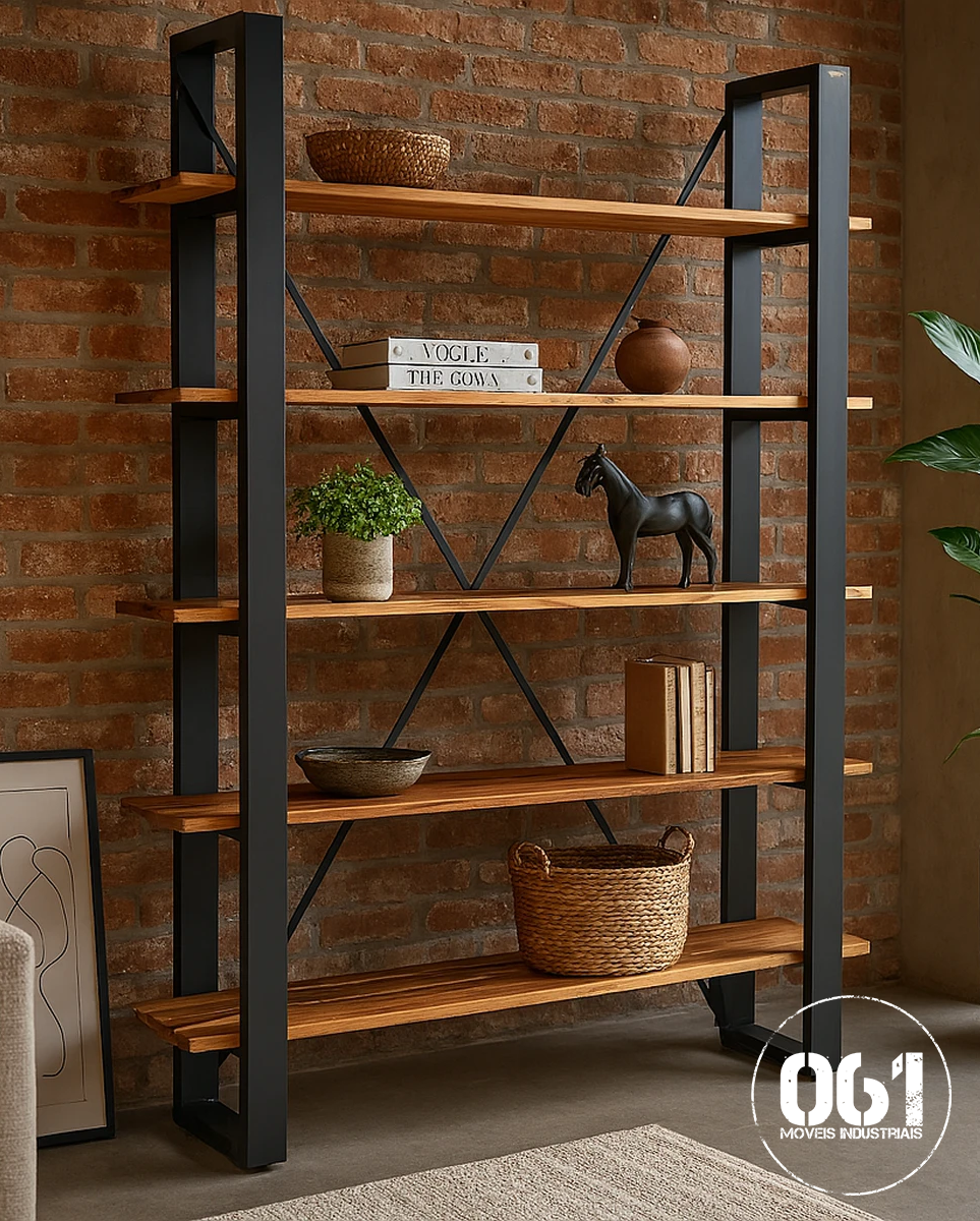 Estante Industrial 5 Níveis "X"