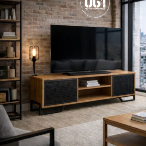 Balcão para TV Industrial 2 Portas de Tela