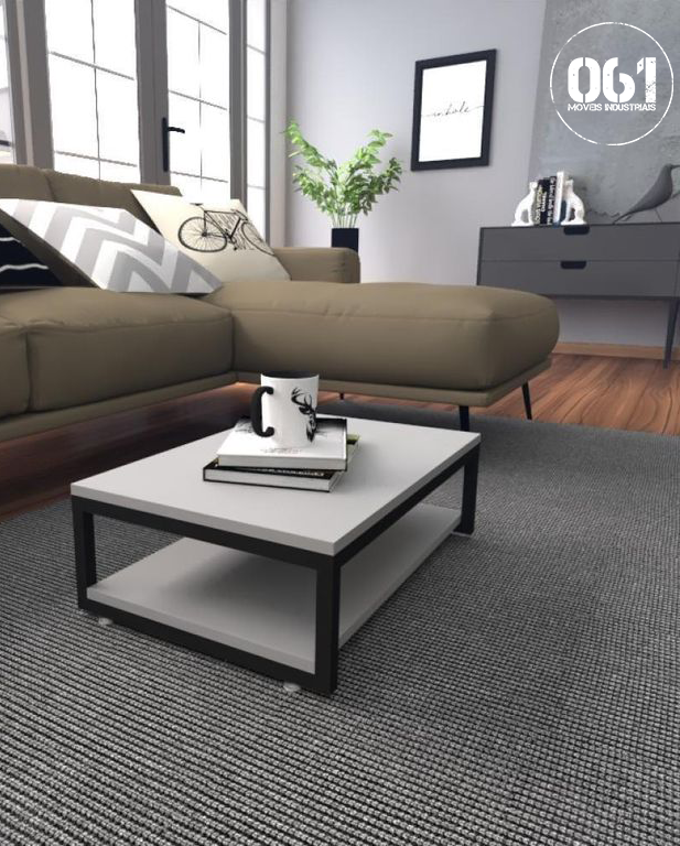 Mesa de Centro Industrial