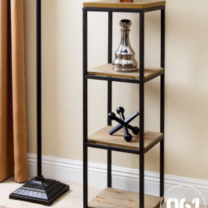 Estante Quadrada Industrial Minimalista