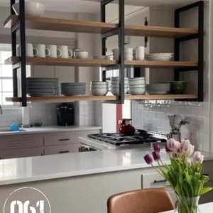 Prateleira Flutuante Industrial de Teto