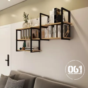 Prateleira Flutuante Industrial 3 Níveis