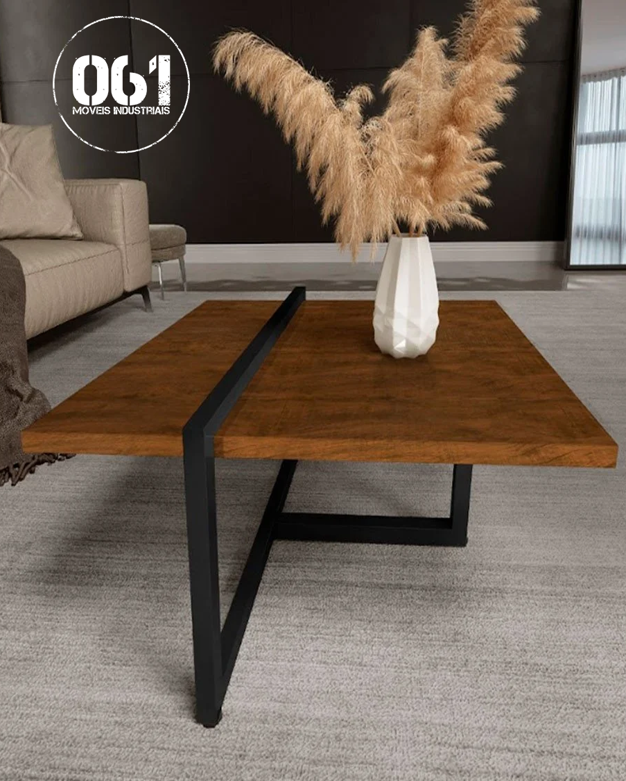 Mesa de Centro Industrial