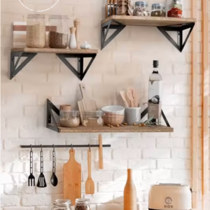 Prateleira Industrial com Mão Francesa Tripla Triangular 061